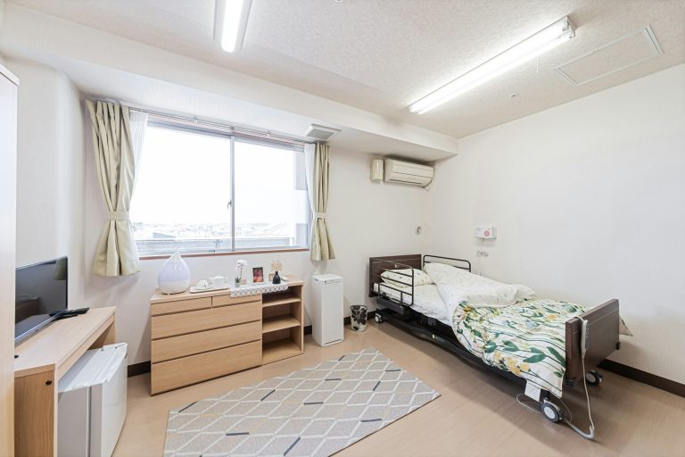 Private room of long-term care facility